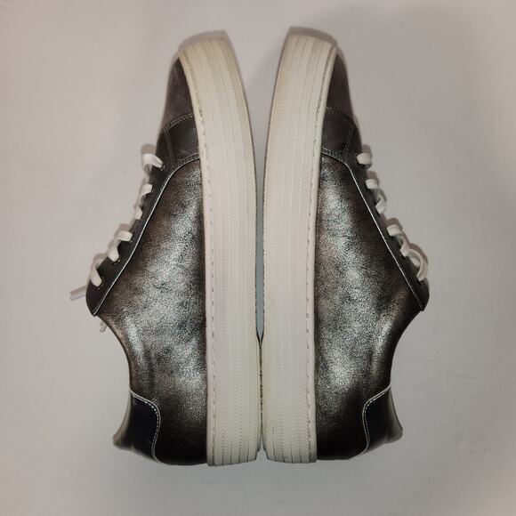BOUTIQUE by CORKYS Star Gaze 51-0133 Sneaker Womens 10 Gunmetal Gray Star Emblem - Picture 7 of 10